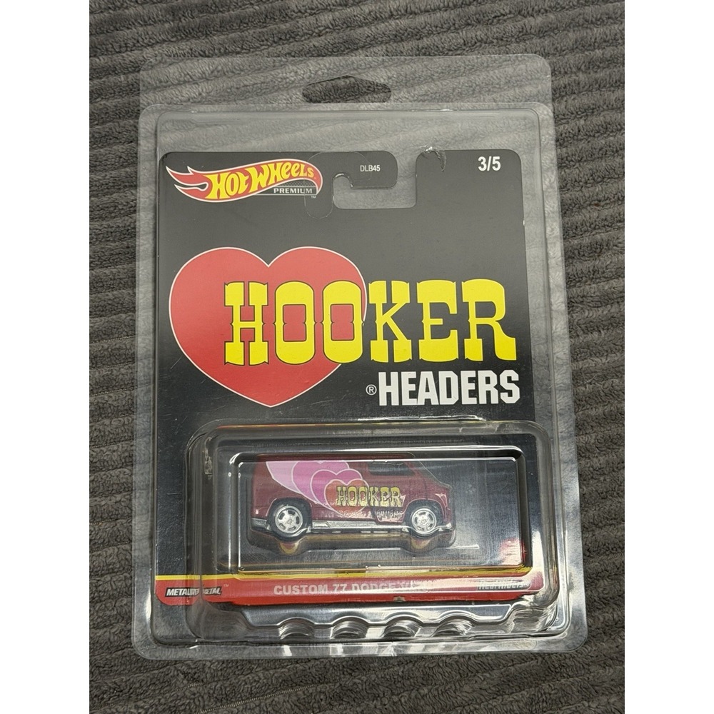 2021 Hot Wheels Speed Shop Pop Culture #3 Custom '77 Dodge Van Hooker Headers